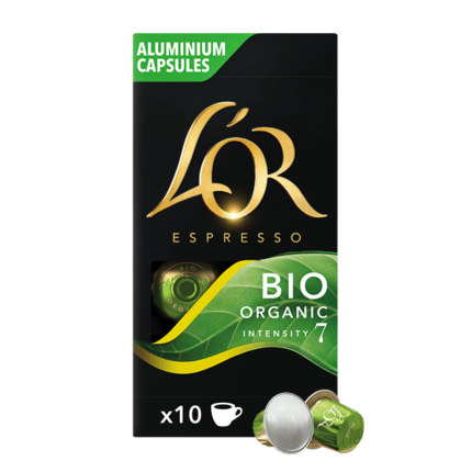 café espresso nespresso bio organic
