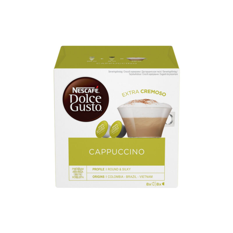 capsules cappuccino dolce gusto