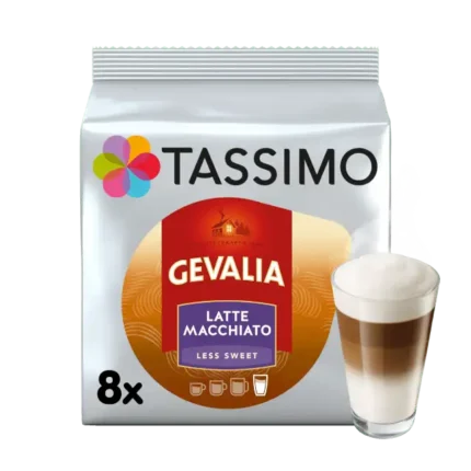 latte machiatto tassimo moins de sucre