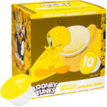 Lait goût banana de Looney Tunes en capsules Dolce Gusto