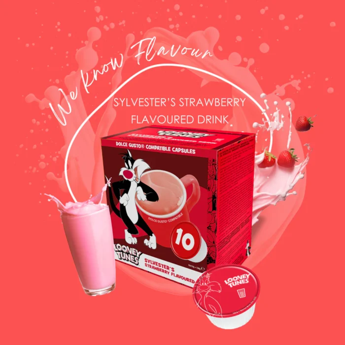 capsule dolce gusto lait goût fraise