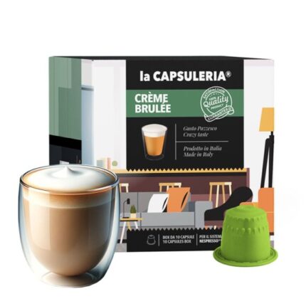 capsule nespresso crème brulée