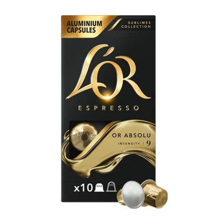 capsule café espresso l'or absolu compatible nespresso