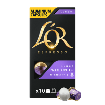 Capsule café Lungo Profondo N°8 - l’Or compatible Nespresso