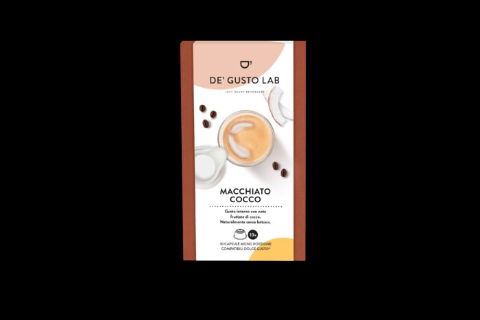 capsule machiatto goût coco végétal pour dolce gusto