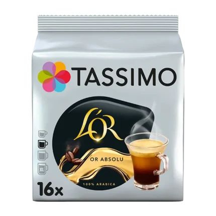 tassimo capsule caé espresso or absolu