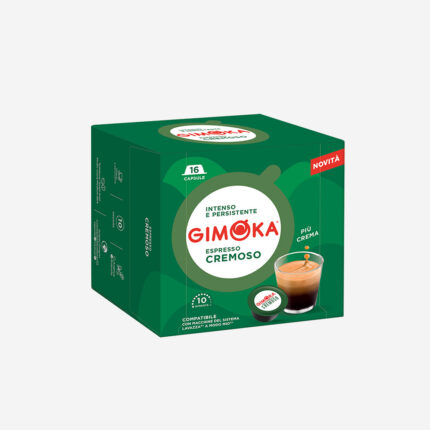 16 capsules café Lavazza compatible A Modo Mio Cremoso - GIMOKA