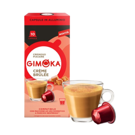 Crème brûlée Nespresso compatible