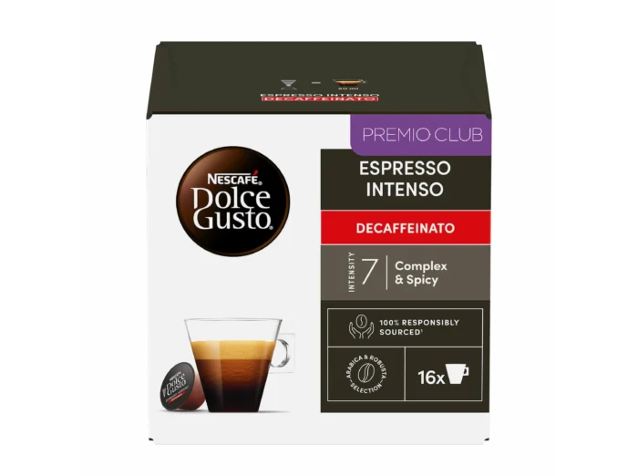 café espresso intenso décaféiné dolce gusto nestle