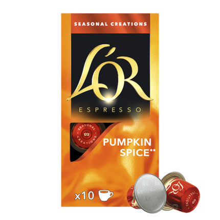 espresso pumpkin spice nespresso compatible