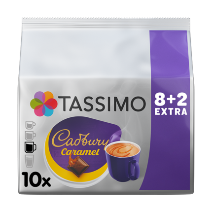 Chocolat Tassimo Cadbury goût Caramel
