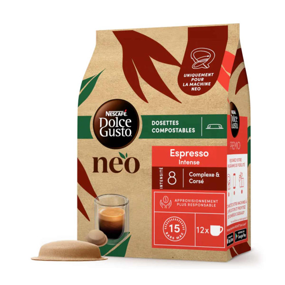 Neo Dolce Gusto café  – Espresso intense N°8