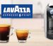 Machine Lavazza Espresso Point avec deux tasses d’espresso